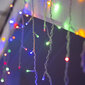 LED Ziemassvētku āra un iekštelpu lāstekas, 100LED, garums - 5,5m, savienojama, E 161 цена и информация | Ziemassvētku lampiņas, LED virtenes | 220.lv