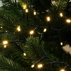 LED Ziemassvētku iekštelpu virtene, 300 LED, 8 režīmi, garums - 17m, savienojama, E DL-024 cena un informācija | Ziemassvētku lampiņas, LED virtenes | 220.lv