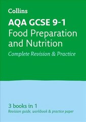 AQA GCSE 9-1 Food Preparation and Nutrition All-in-One Complete Revision and Practice: Ideal for Home Learning, 2022 and 2023 Exams edition, AQA GCSE Food Preparation and Nutrition All-in-One Revision and Practice цена и информация | Книги для подростков и молодежи | 220.lv