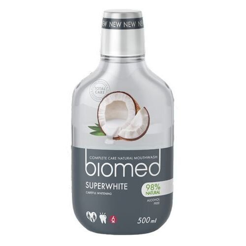 Splat Superwhite Mouthwash - Mutes skalojamais līdzeklis drošai balināšanai, 500 ml cena un informācija | Zobu pastas, birstes | 220.lv