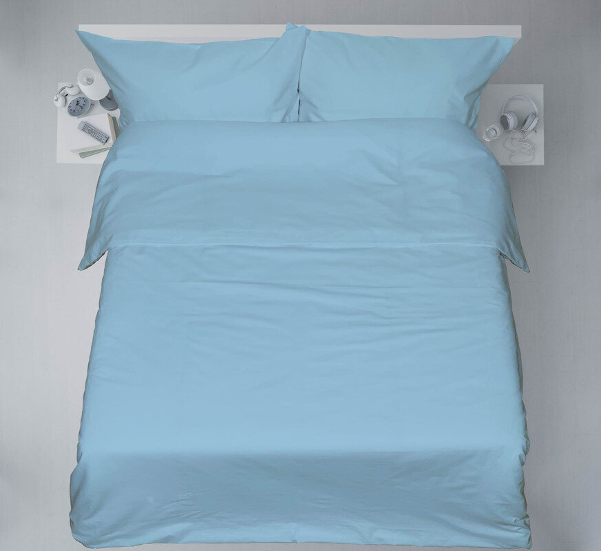 Koodi gultas veļas komplekts Aquamarine, 240x210, 3 daļas цена и информация | Gultas veļas komplekti | 220.lv