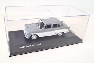 Moskvich 407 1960 Grey/Cream 1:43 ALTAYA цена и информация | Коллекционные модели автомобилей | 220.lv