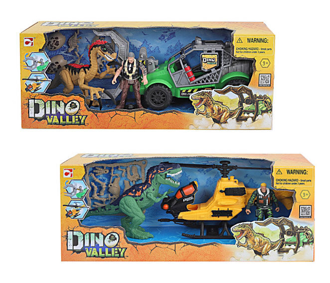 Komplekts Dinozauru ķērājs Chap Mei Dino Valley, 542028/542400 цена и информация | Rotaļlietas zēniem | 220.lv