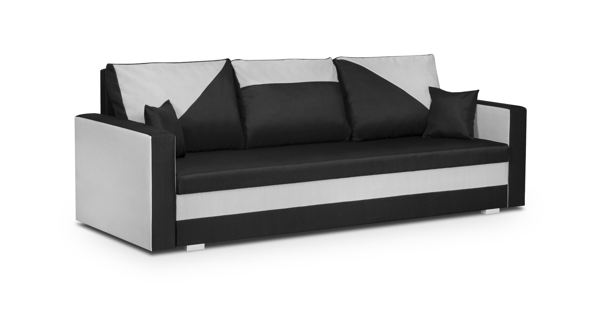 Dīvāns Bellezza Asto1, melns цена и информация | Dīvāni | 220.lv