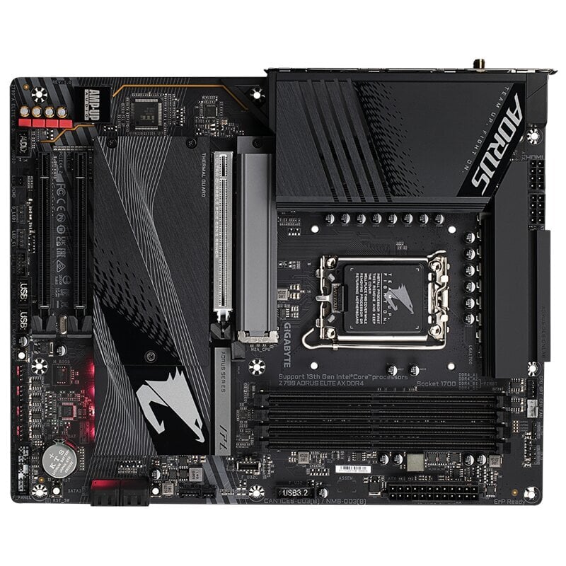 Gigabyte Z790 A ELITE AX, ATX, LGA1700, DDR4, WIFI cena un informācija | Mātesplates | 220.lv