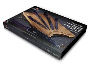 Berlinger Haus набор разделочной доски и ножей , 6 частей цена и информация | Ножи и аксессуары для них | 220.lv