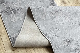 Rugsx ковровая дорожка Mefe 8725, серая, 70 см цена и информация | Ковры | 220.lv