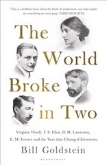 World Broke in Two: Virginia Woolf, T. S. Eliot, D. H. Lawrence, E. M. Forster and the Year that Changed Literature cena un informācija | Biogrāfijas, autobiogrāfijas, memuāri | 220.lv