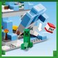 21243 LEGO® Minecraft Sasalušās smailes cena un informācija | Konstruktori | 220.lv