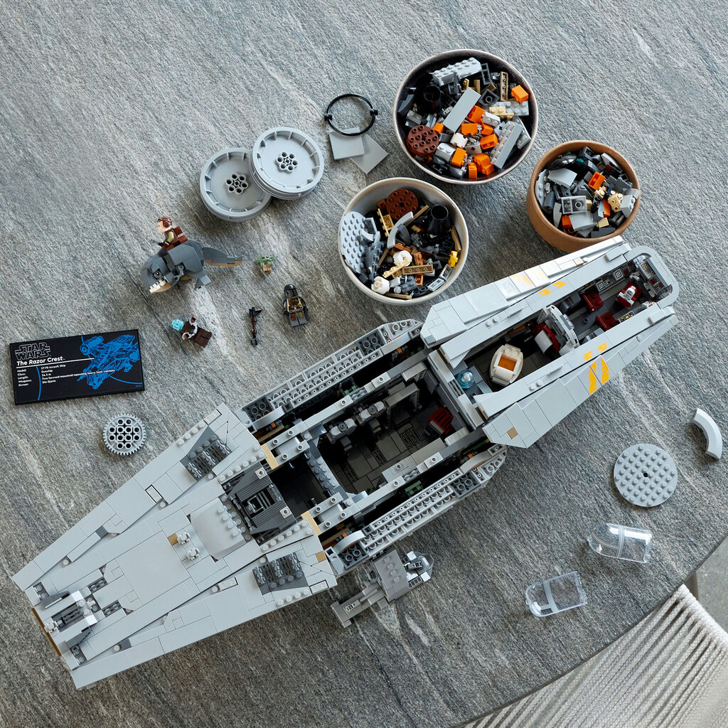 75331 LEGO® Star Wars The Razor Crest cena un informācija | Konstruktori | 220.lv