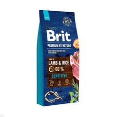 Brit Premium Lamb&Rice 3 Kg cena un informācija | Sausā barība suņiem | 220.lv