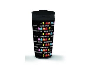 Pac-Man Game Over ceļojuma krūze, 450ml cena un informācija | Datorspēļu suvenīri | 220.lv