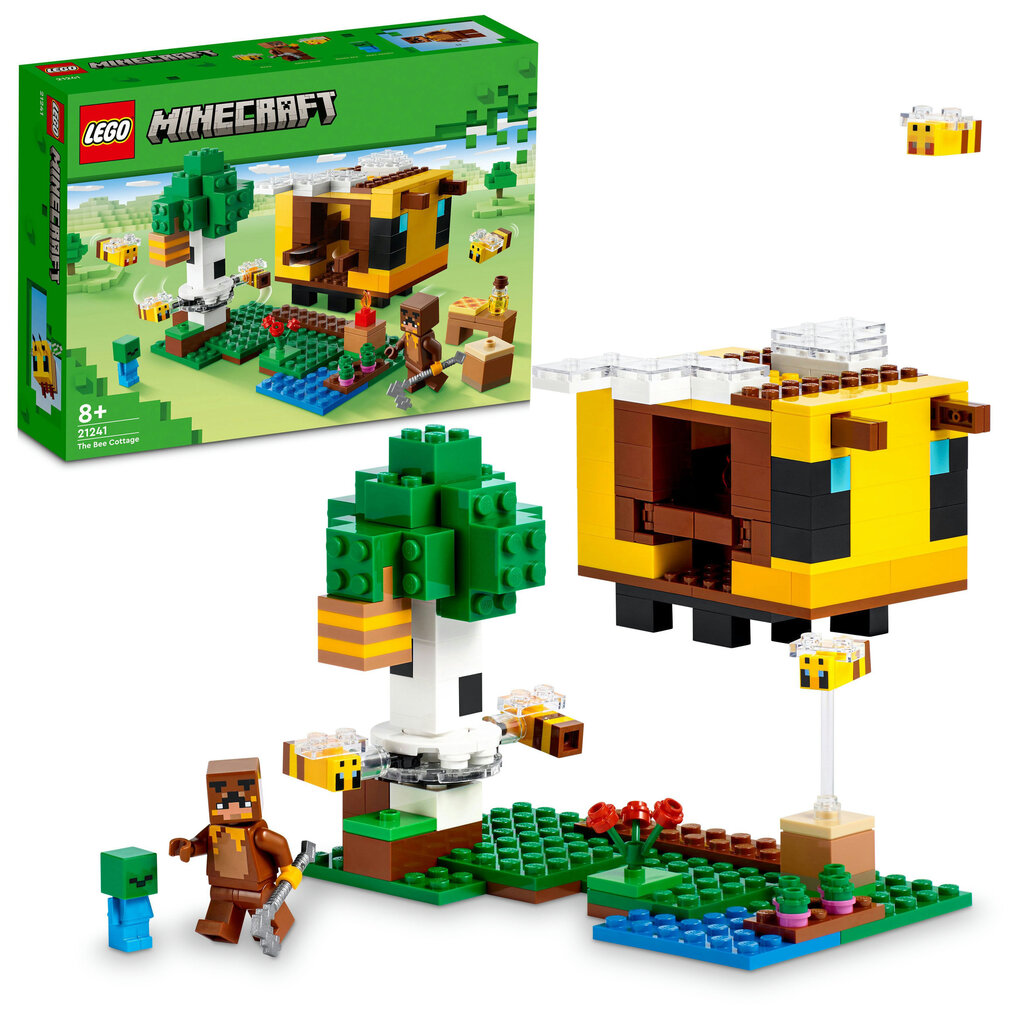 21241 LEGO® Minecraft Bišu strops cena un informācija | Konstruktori | 220.lv