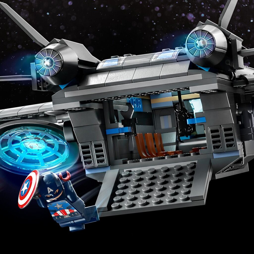 76248 LEGO® Marvel Atriebēji Quinjet cena un informācija | Konstruktori | 220.lv