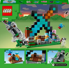 21244 LEGO® Minecraft Пост охраны меча цена и информация | Kонструкторы | 220.lv