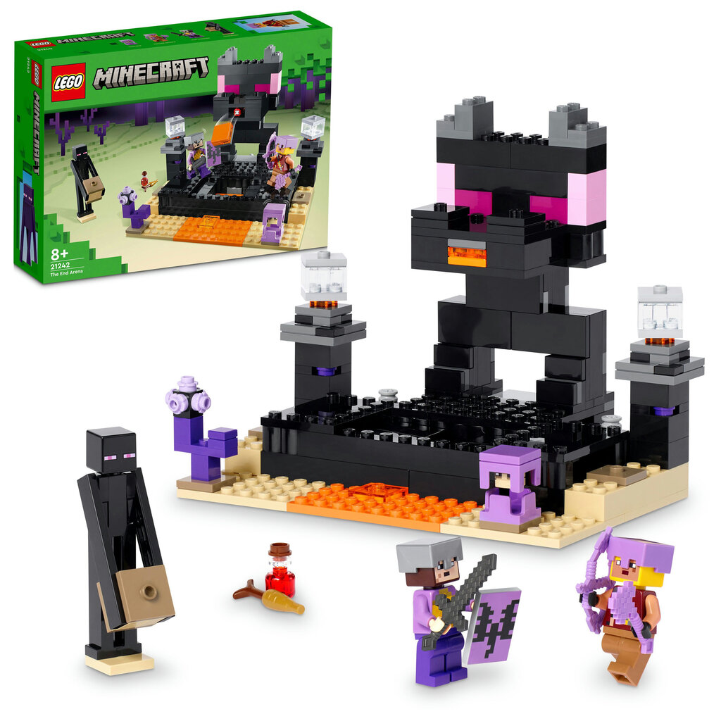 21242 LEGO® Minecraft „End“ arēna cena un informācija | Konstruktori | 220.lv