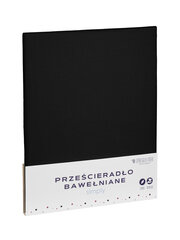 Хлопковая простыня Simply A437, черная цена и информация | Простыни | 220.lv