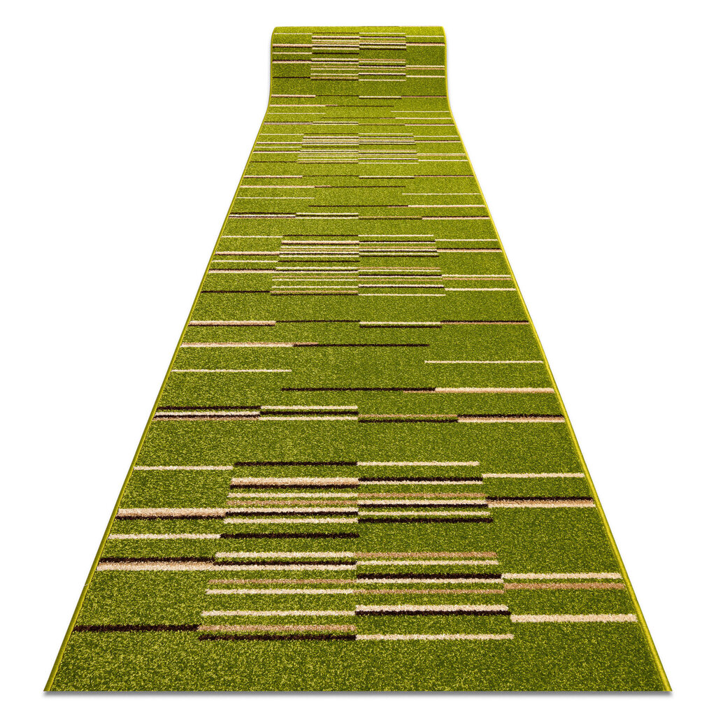 Paklājs - celiņš HEAT-SET FRYZ NELI zaļš 60 cm цена и информация | Paklāji | 220.lv