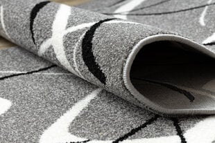Rugsx ковровая дорожка Silver Choco, серая, 80 см цена и информация | Ковры | 220.lv