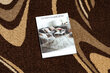 Paklājs - celiņš KARMEL FRYZ - COFFEE brūns 70 cm цена и информация | Paklāji | 220.lv