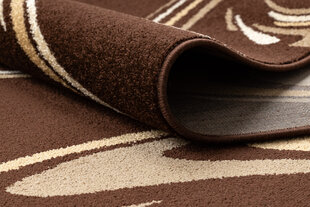 Rugsx ковровая дорожка Karmel Fryz, кофейная / коричневая, 80 см цена и информация | Ковры | 220.lv