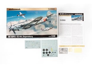 Eduard - Messerschmitt Bf 109G-10 Mtt Regensburg ProfiPack edition, 1/48, 82119 цена и информация | Kонструкторы | 220.lv