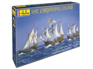 Heller - 1492 Christophe Colomb Nina - Santa Maria - Pinta dāvanu komplekts, 1/75, 52910 cena un informācija | Konstruktori | 220.lv