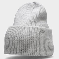 Cepure 4F H4Z22-CAD00727M, pelēka цена и информация | Женские шапки | 220.lv