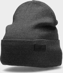Зимняя шапка 4F H4Z22-CAU00424M, темно-серая цена и информация | Женские шапки | 220.lv