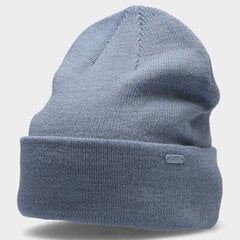 4F ziemas cepure H4Z22-CAU00234S, zila cena un informācija | Vīriešu cepures, šalles, cimdi | 220.lv