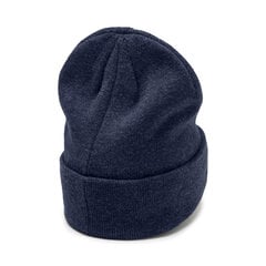 Cepure Puma Archive heather beanie, zila цена и информация | Мужские шарфы, шапки, перчатки | 220.lv