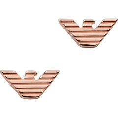 Emporio Armani Stilīgi bronzas auskari EG3505221 cena un informācija | Auskari | 220.lv