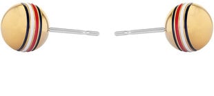 Позолоченные серьги-гвоздики из стали Tommy Hilfiger 2780517 цена и информация | Серьги | 220.lv