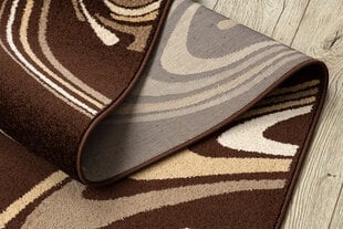 Rugsx ковровая дорожка Karmel Fryz, кофейная / коричневая, 90 см цена и информация | Ковры | 220.lv