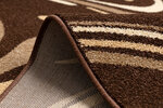 Rugsx ковровая дорожка Karmel Fryz Coffee, 110x1250см
