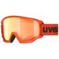 Slēpošanas aizsargbrilles Uvex Athletic FM, oranžas цена и информация | Slēpošanas brilles | 220.lv