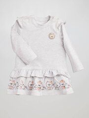 Серое платье Can Go, Best Friends цена и информация | Юбки, платья для новорожденных | 220.lv