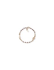Amen Серебряный браслет с розовым напылением и кристаллами Rosary BRORVI3 цена и информация | Женские браслеты | 220.lv