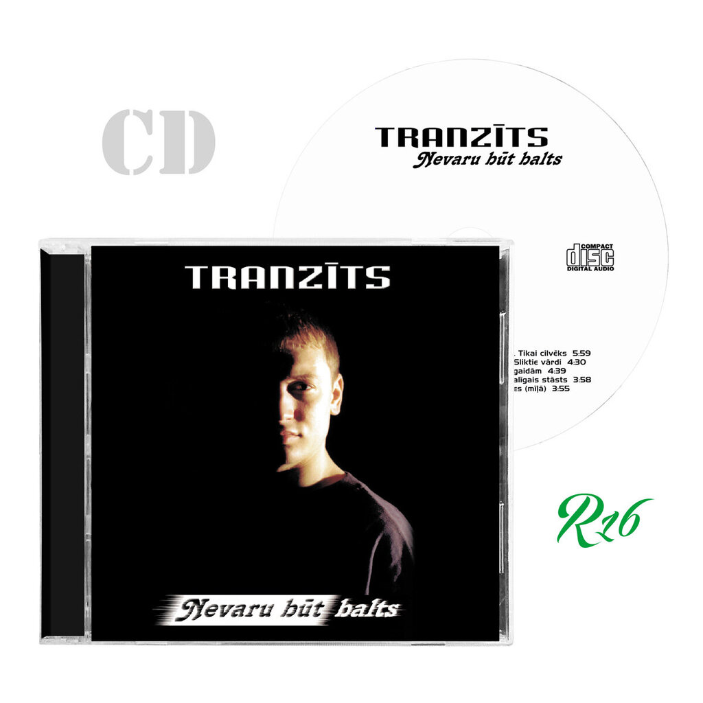 CD TRANZĪTS - NEVARU BŪT BALTS cena un informācija | Vinila plates, CD, DVD | 220.lv