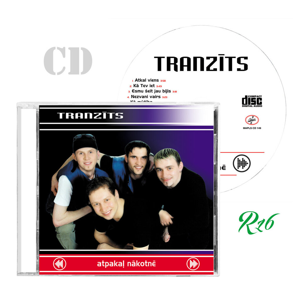 CD TRANZĪTS - ATPAKAĻ NAKOTNĒ cena un informācija | Vinila plates, CD, DVD | 220.lv