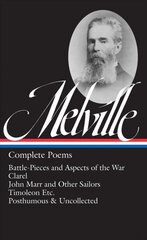 Herman Melville: Complete Poems: Timoleon / Posthumous & Uncollected / Library of America #320 cena un informācija | Dzeja | 220.lv