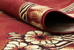 Rugsx ковровая дорожка BCF Trio, бордовая, 150 см цена и информация | Коврики | 220.lv