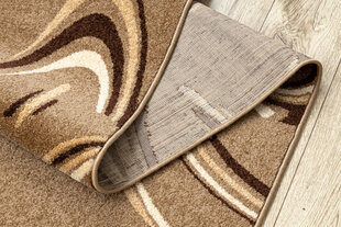 Rugsx ковровая дорожка Karmel Fryz, кофейная / коричневая, 70 см цена и информация | Ковры | 220.lv