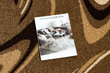 Paklājs - celiņš KARMEL FRYZ - COFFEE valrieksts 70 cm цена и информация | Paklāji | 220.lv