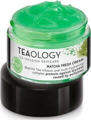 Mitrinošs dienas sejas krēms - želeja ar zaļo Matcha tēju Teaology Matcha Tea, 50 ml cena un informācija | Sejas krēmi | 220.lv