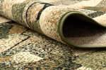 Rugsx ковровая дорожка BCF Impresja, оливковая, 90 см