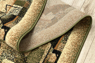 Rugsx ковровая дорожка BCF Impresja, оливковая, 90 см цена и информация | Ковры | 220.lv