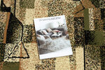Rugsx ковровая дорожка BCF Impresja, оливковая, 100 см