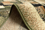 Rugsx ковровая дорожка BCF Impresja, оливковая, 120 см
