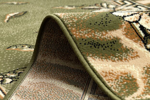 Rugsx ковровая дорожка BCF Trio, зелёная, 60 см цена и информация | Ковры | 220.lv